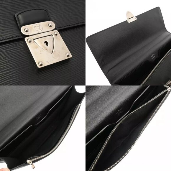 LOUIS VUITTON Epi Black/Noir M54552 bag - Picture 6 of 12